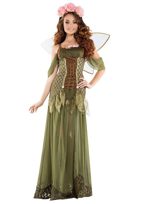 Slip this women's fairy costume on and you and your mystical ward are sure to spread pixie dust everywhere you two go. . Womens fairy halloween costumes